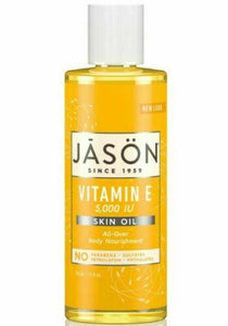 Jason pure natural skin oil VITAMIN E 5000 IU body nourishment stretchmarks