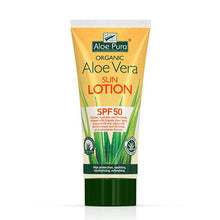 Load image into Gallery viewer, Aloe Vera Sun Lotion SPF15 200ml