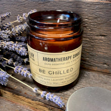 Load image into Gallery viewer, Candle Be Chilled ancient wisdom Lavender and Fennel essential oil
