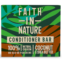 Load image into Gallery viewer, Faith in Nature Conditioner BAR Natural Vegan Plastic Free