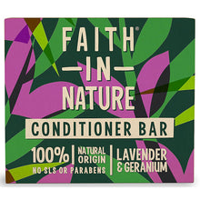 Load image into Gallery viewer, Faith in Nature Conditioner BAR Natural Vegan Plastic Free