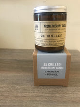 Load image into Gallery viewer, Candle Be Chilled ancient wisdom Lavender and Fennel essential oil