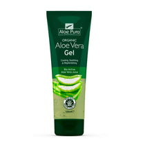 Load image into Gallery viewer, Aloe vera  Gel Body Soothes sensitive skin 200ml scars Pura
