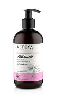 Alteya Organic Liquid Soap Organic Pure Natural Vegan Essential Oil
