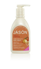 Load image into Gallery viewer, Jason Body Wash Shower Gel Pump organic aloe vera rosewater  coconut herbs
