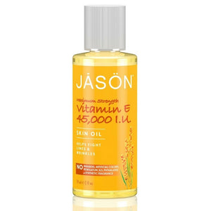 Jason Vitamin E Oil 45,000 IU facial Body Nourishment  Dry Skin lines wrinkles