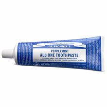 Load image into Gallery viewer, Dr Bronner&#39;s Toothpaste organic vegan Spearmint  Peppermint  No fluoride
