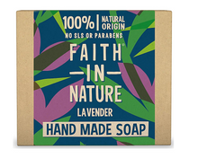 Load image into Gallery viewer, Faith in Nature Soap Bar 100g Natural Vegan Plastic Free
