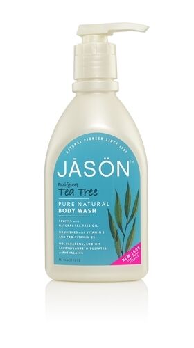 Jason Body Wash Shower Gel Pump organic aloe vera rosewater  coconut herbs