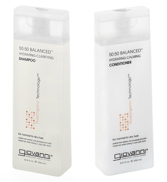 Giovanni, 50:50 Balanced Conditioner Shampoo Set smooth frizz