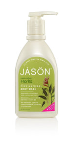 Jason Body Wash Shower Gel Pump organic aloe vera rosewater  coconut herbs