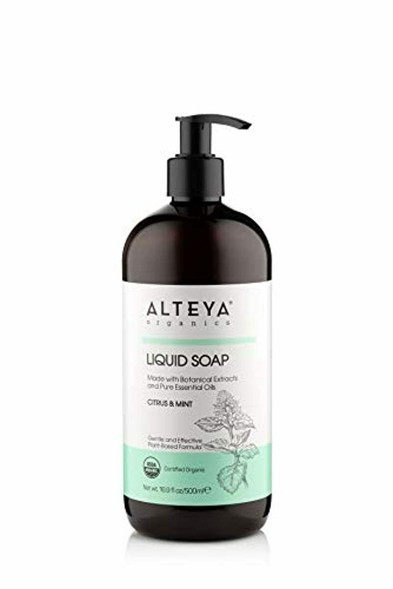 Alteya Organic Liquid Soap Organic Pure Natural Vegan Essential Oil
