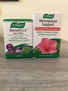 Menopause Support 60 Tablets  & A. Vogel Menoforce Sage  30 tablets