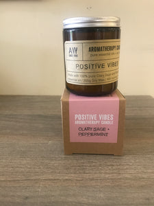 Aromatherapy Candle - Positive Vibes