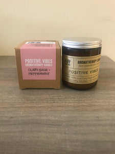 Aromatherapy Candle - Positive Vibes