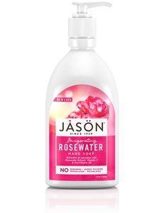 Jason Pure Natural Hand Soap Calming Lavender Rosewater Soothing Aloe vera 473ml