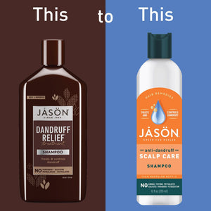 Jason Dandruff Relief Treatment Shampoo 355ml flaking scaling itching