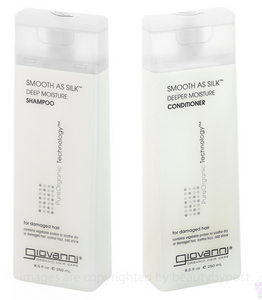 Giovanni, Smooth as Silk Conditioner Shampoo Set