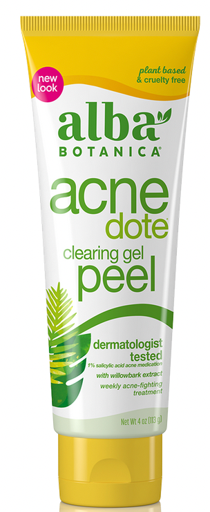 Alba Botanica ACNEdote Clearing Gel Peel Weekly Acne-Fighting Treatment