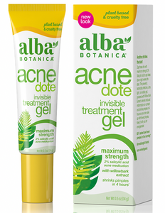 Alba Botanica Acne dote Invisible Treatment Gel spots Acne