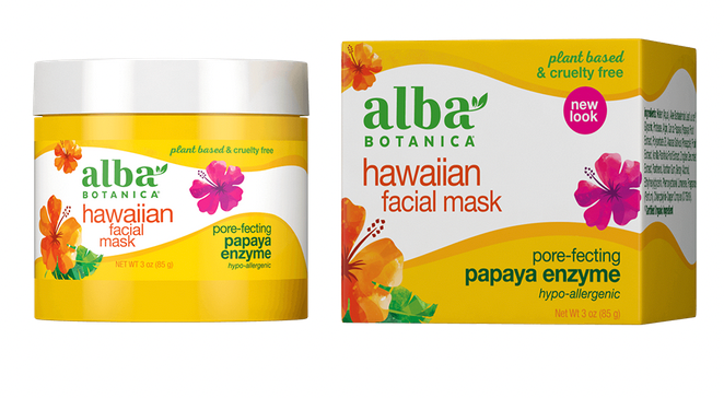 Alba Botanica Hawaiian Facial Mask with Papaya Enzymes