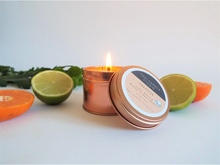 Load image into Gallery viewer, Yogi Candles-Lime, Basil &amp; Mandarin Scented Soy Candle
