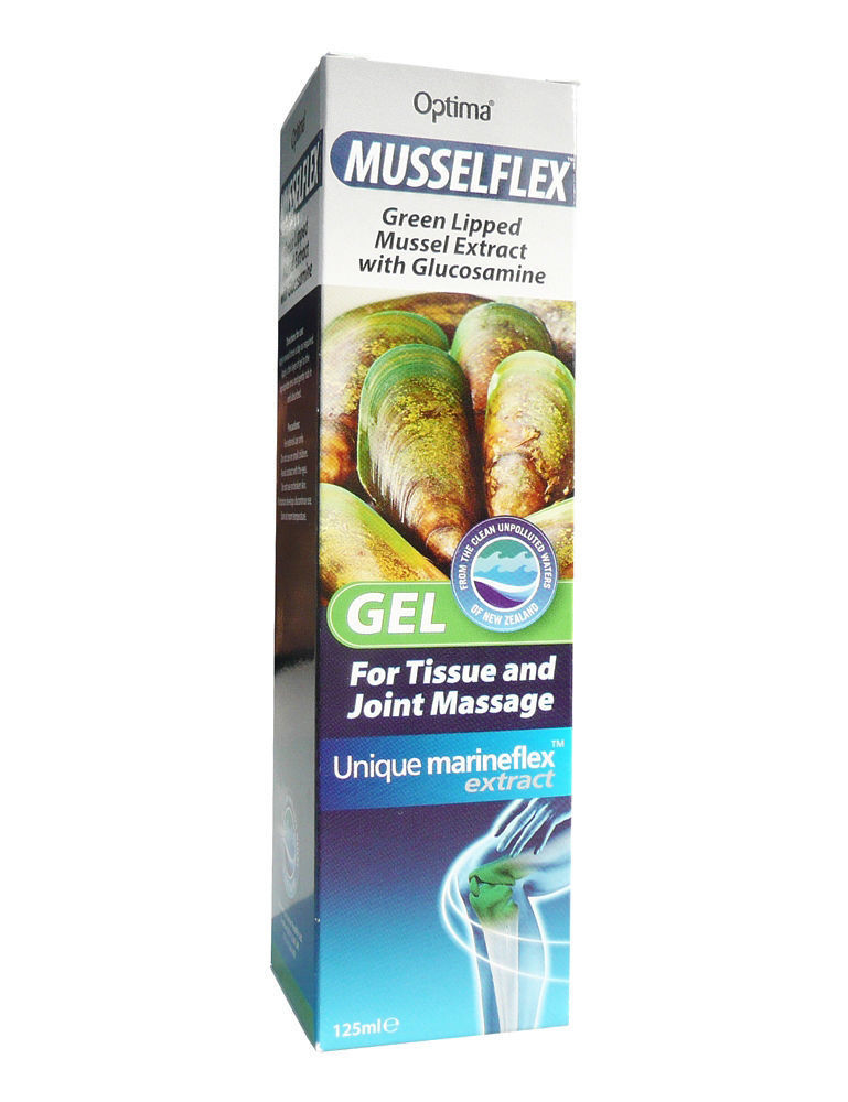 Musselflex Glucosamine Gel  Musseltone Green Lipped Mussel 125ml